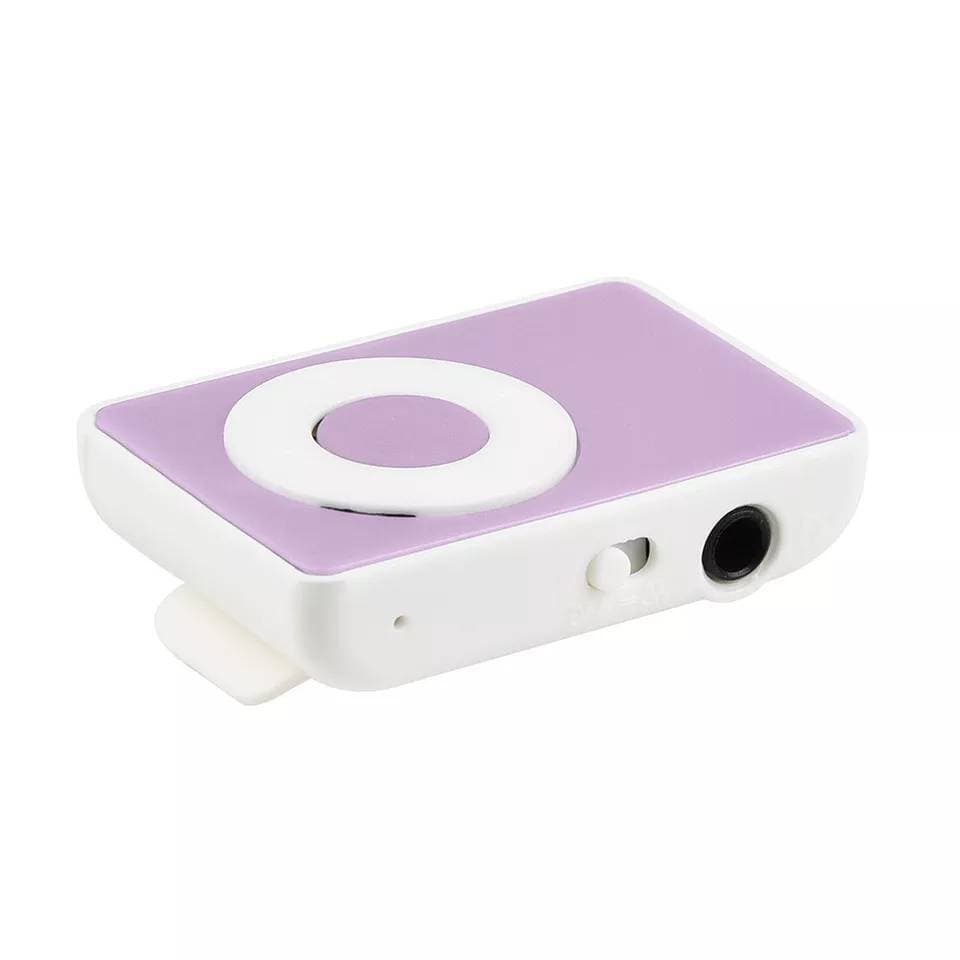 Binmer Portable  3.5mm Stereo Jack Sport Clip USB MP3 Player Lightweight MP3 Player Support 32GB Micro TF Card Mini Music Media