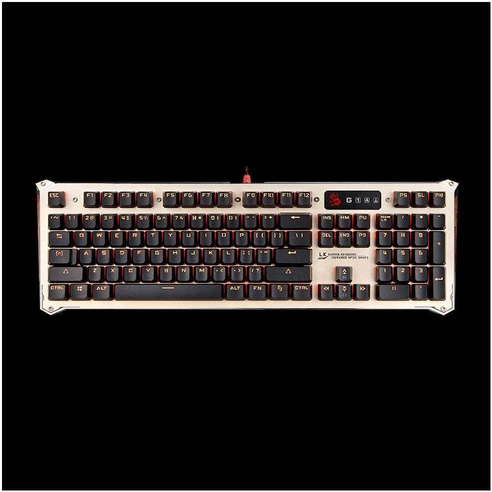 B840 (Gun Balck Yes) (Golden-yes) (Mechanical Keyboard)