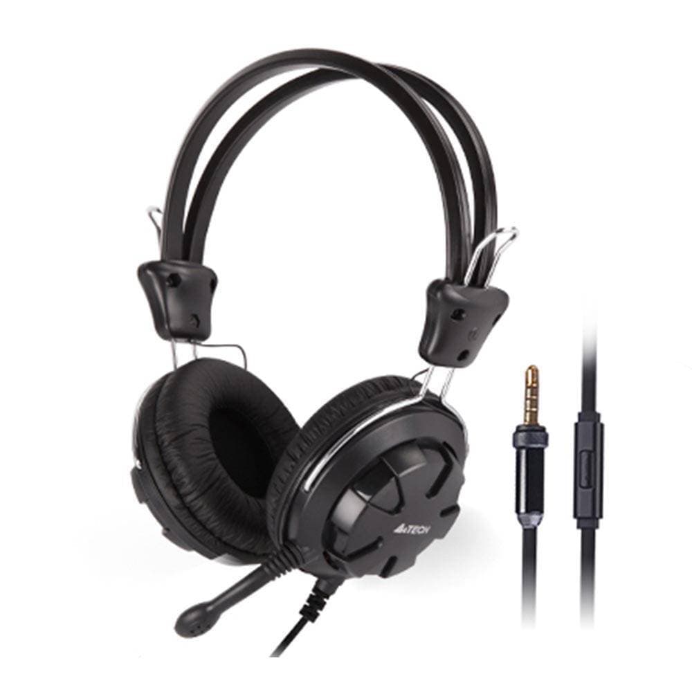 HS-28i Headphone With Single Pin Mic (Black)