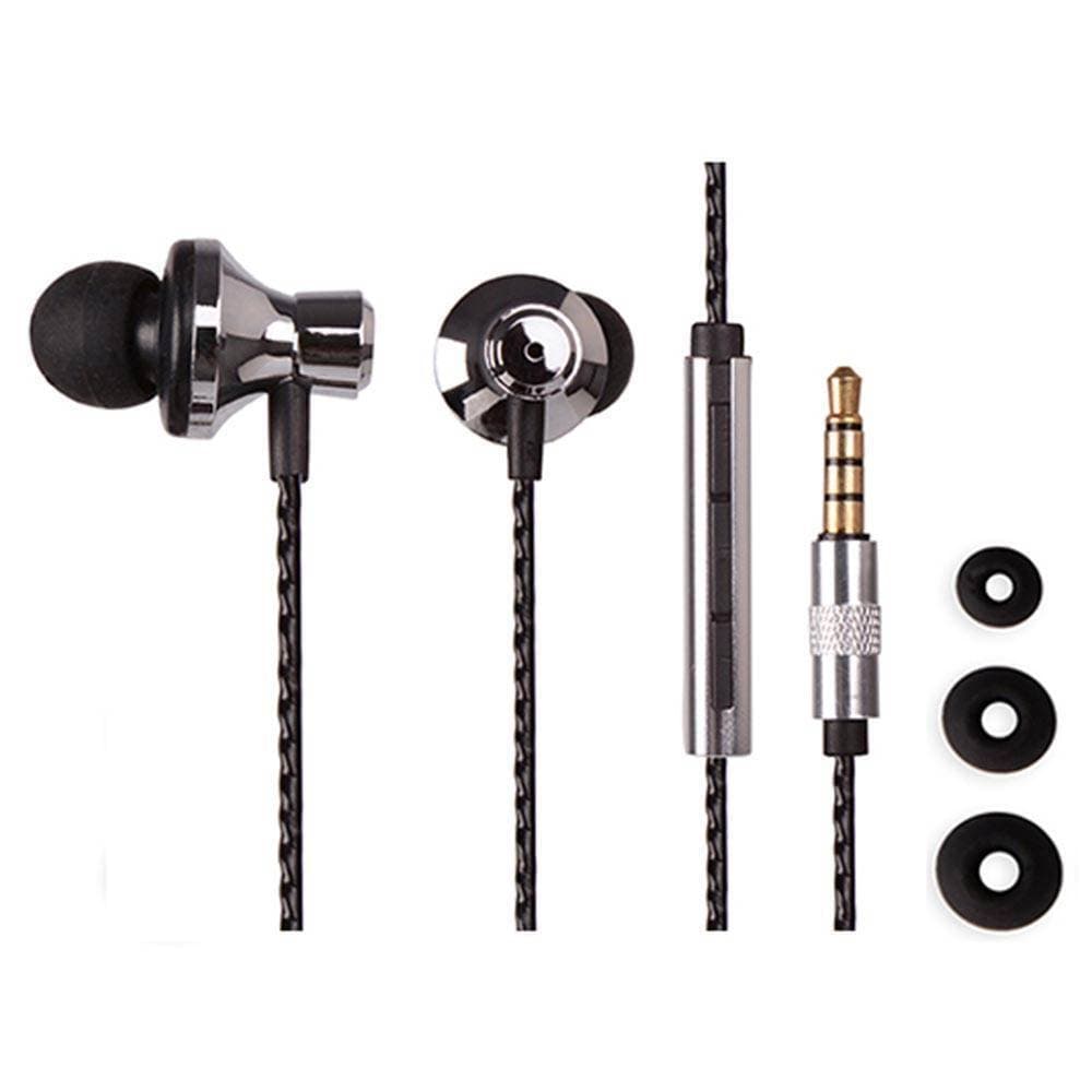 MK-830 (Earphone With Mic) - Silver