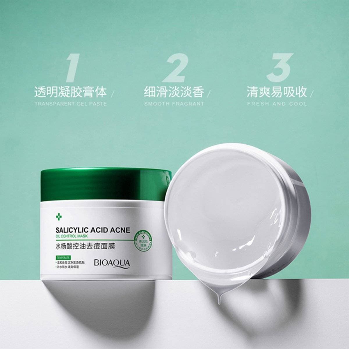 BIOAQUA Salicylic Acid Acne Oil Control Mask 120g