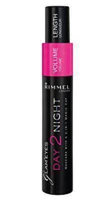 Rimmel Glam'eyes Day 2 Night Mascara, Black, 0.32 Fluid Ounce