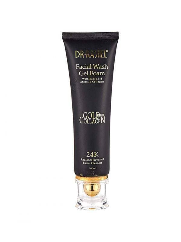 DR RASHEL 24K Gold And Collagen Facial Wash Gel Foam 100ml