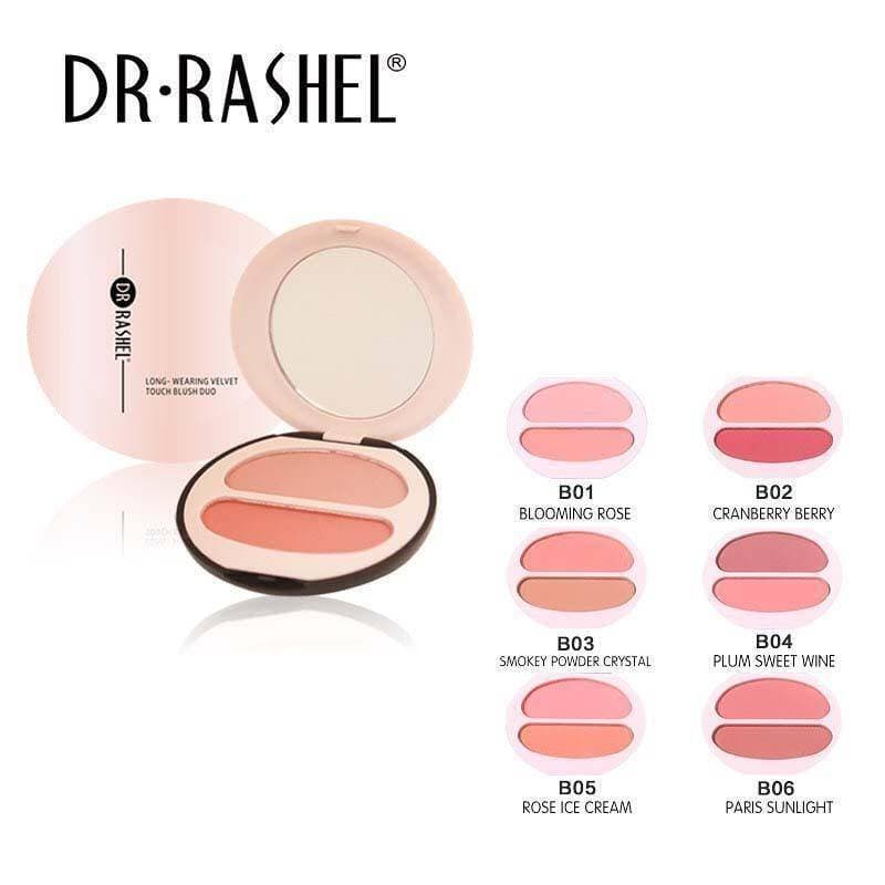 Long Wearing Velvet Touch Blush Duo - 1 Piece