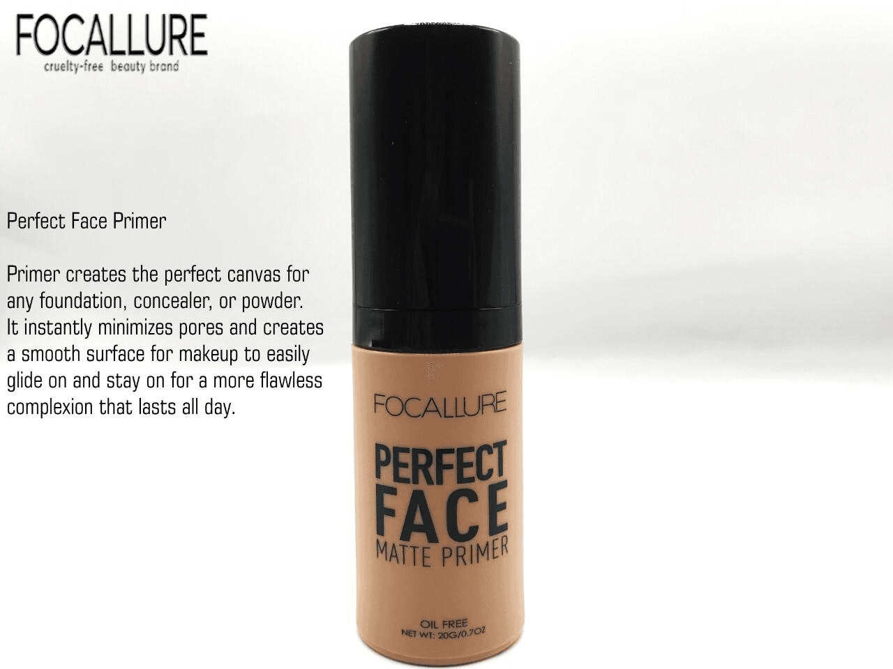 Focallure Perfect Face Matte Primer Oil Control Formula - 1 Piece