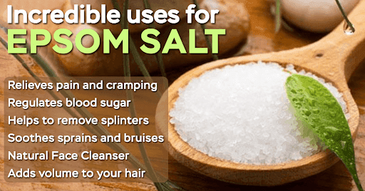 1KG Epsom Salt Natural Mineral Fertilizer/Beauty Health