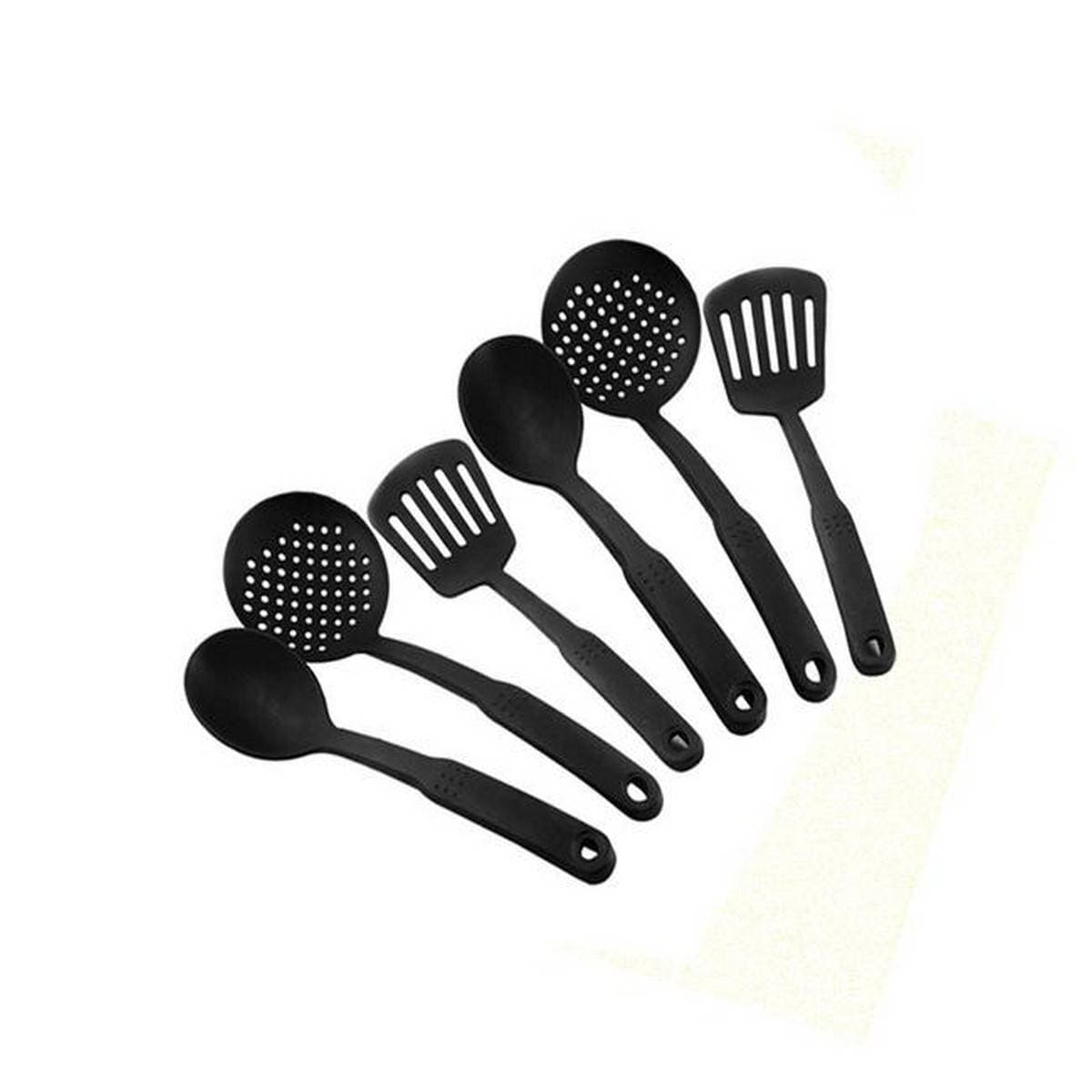 Pack Of 6 - Non Stick Kitchen Utensil Cooking Spoon Set