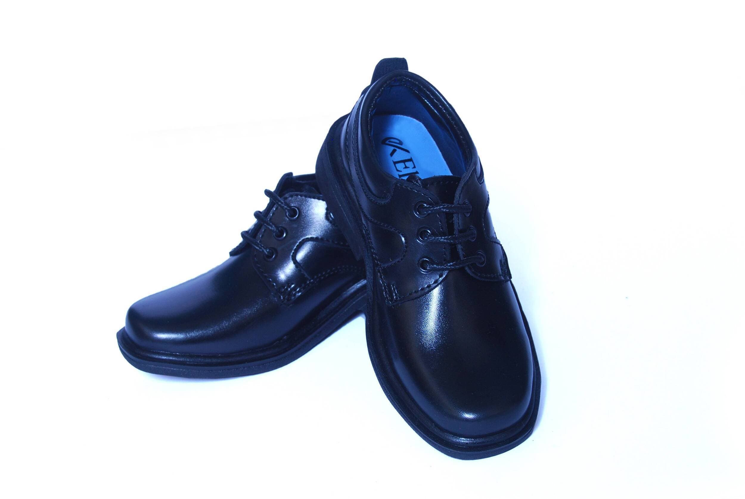 Comfortable Boys School Synthetic Lashes Shoes
