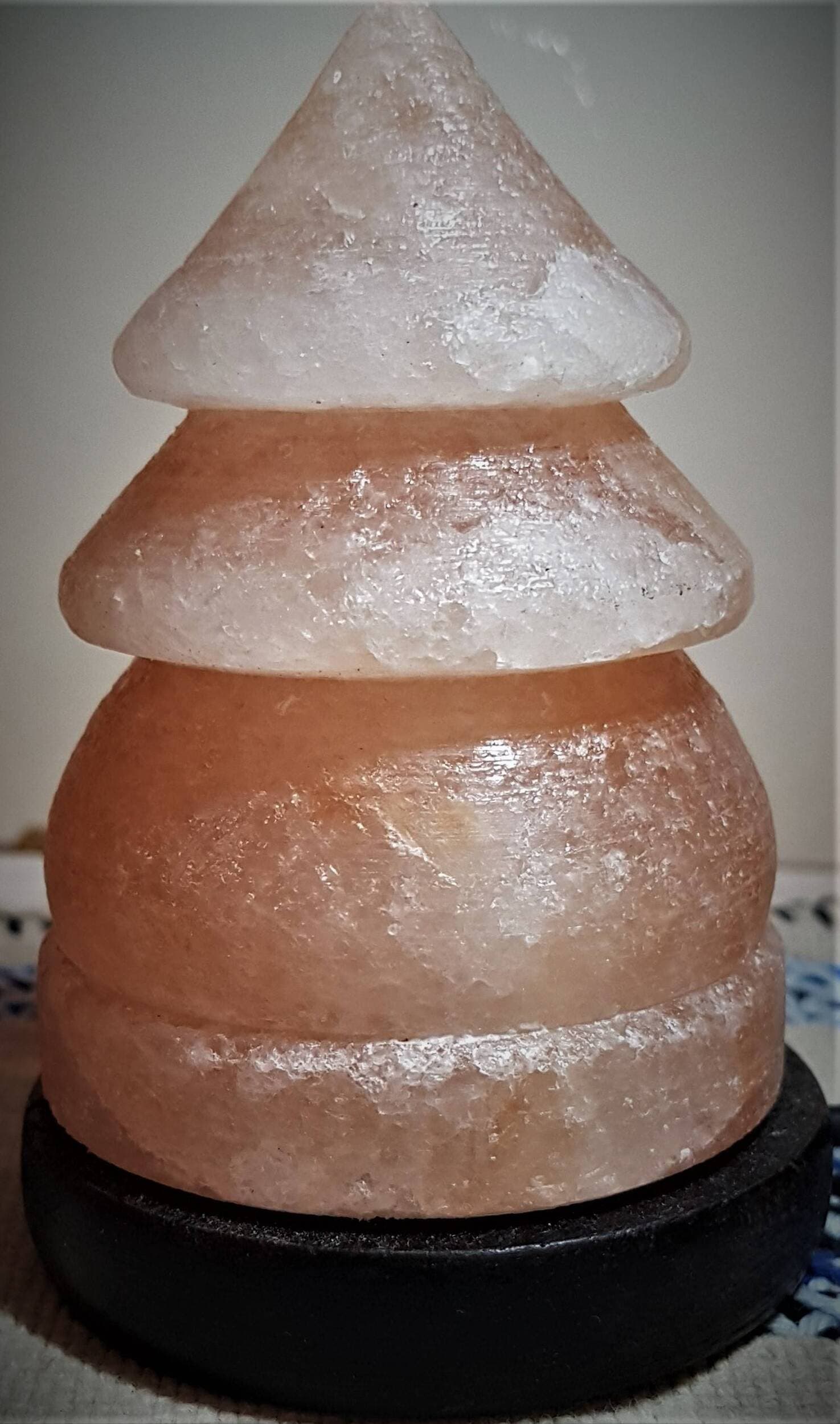 Himalayan Pink Table Salt Lamps Home Decoration Numerous Health Benefits Asthma and Allergy Patients to Clean room Atmosphere - 45T