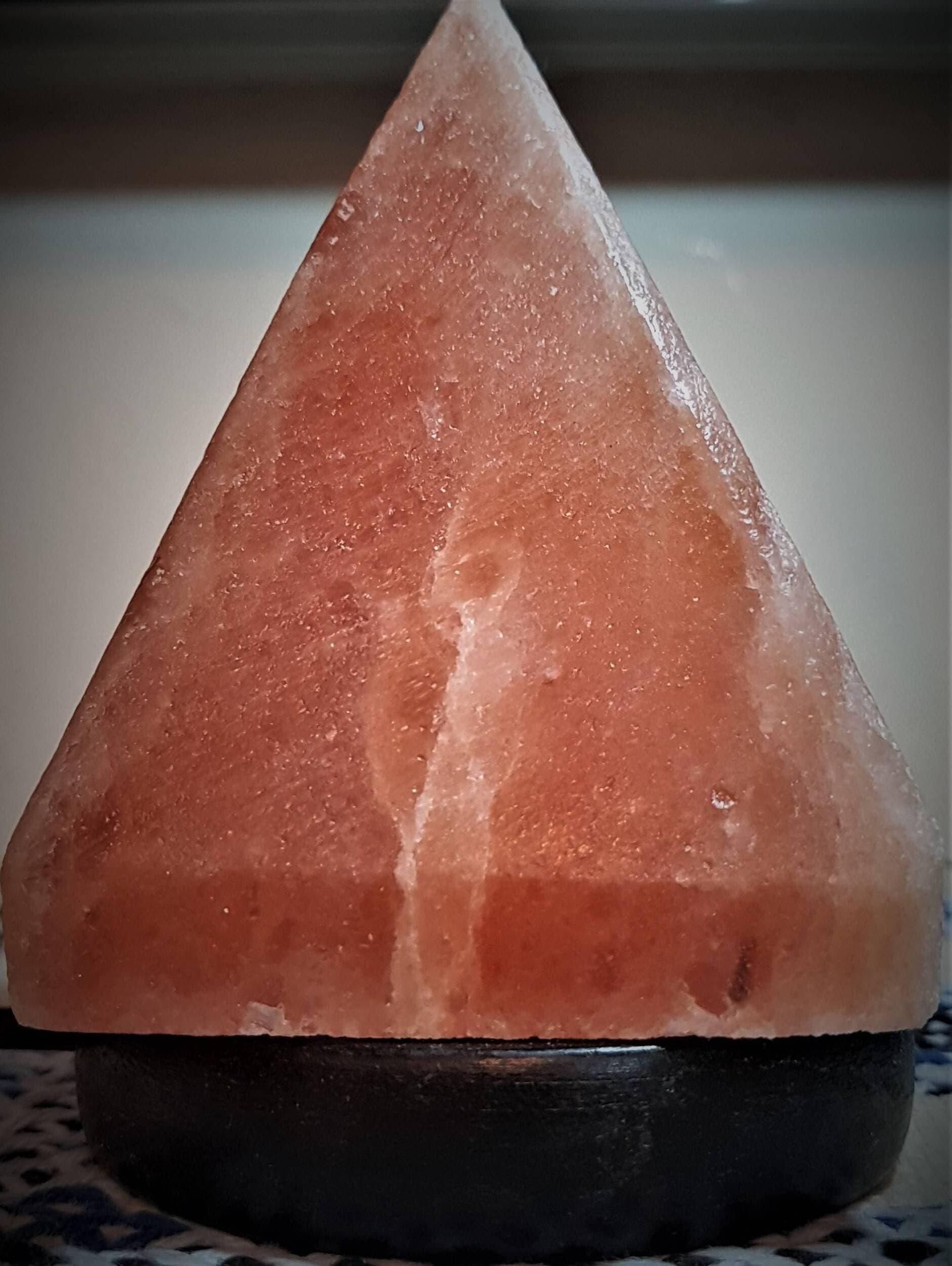 Himalayan Pink Table Salt Lamps Home Decoration Numerous Health Benefits Asthma and Allergy Patients to Clean room Atmosphere - K50