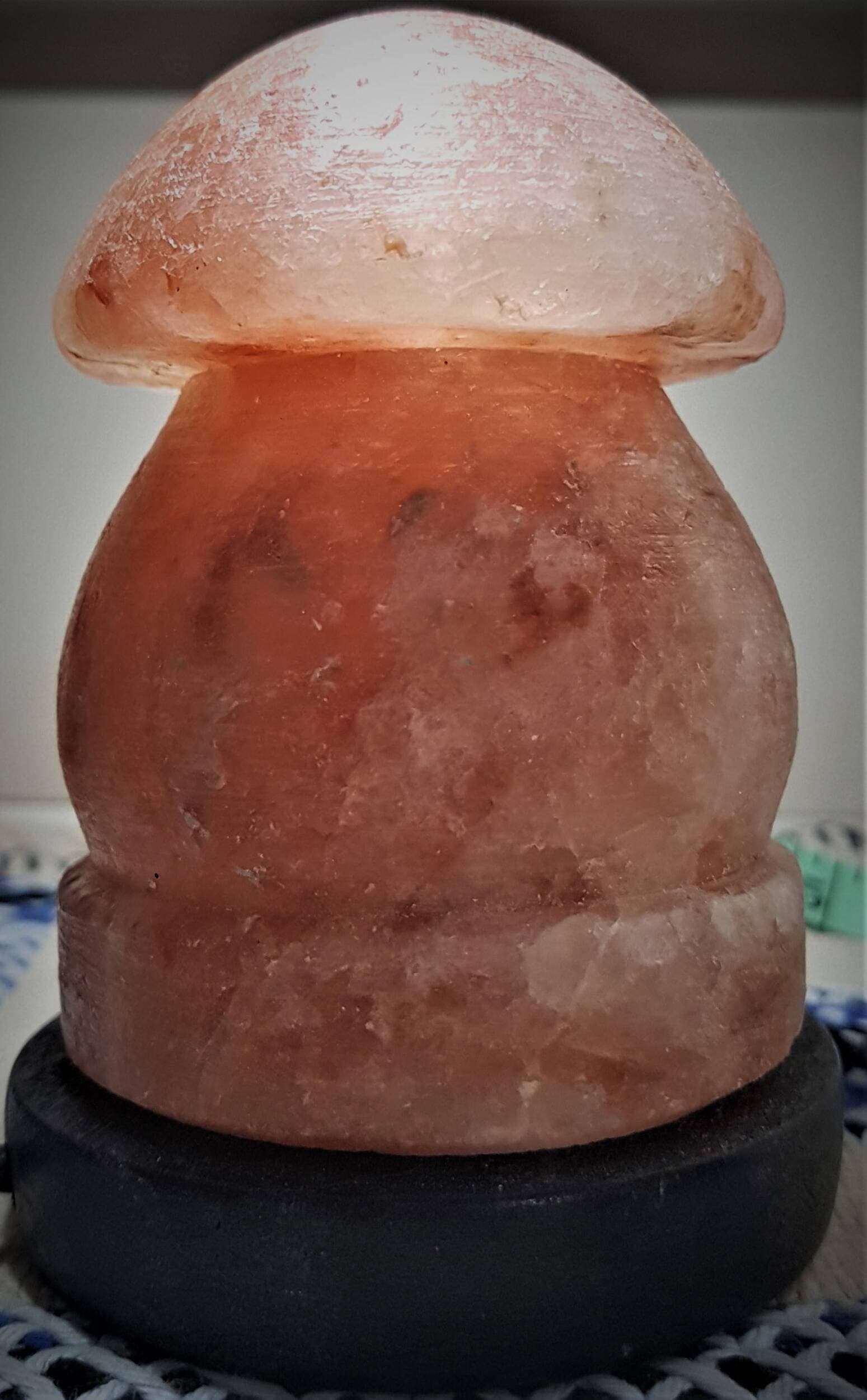 Himalayan Pink Table Salt Lamps Home Decoration Numerous Health Benefits Asthma and Allergy Patients to Clean room Atmosphere - K51
