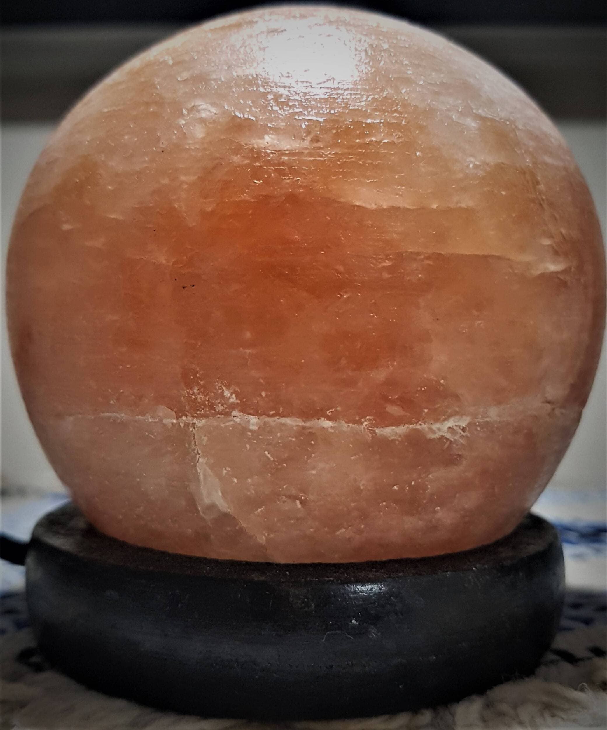 Himalayan Pink Table Salt Lamps Home Decoration Numerous Health Benefits Asthma and Allergy Patients to Clean room Atmosphere - K53