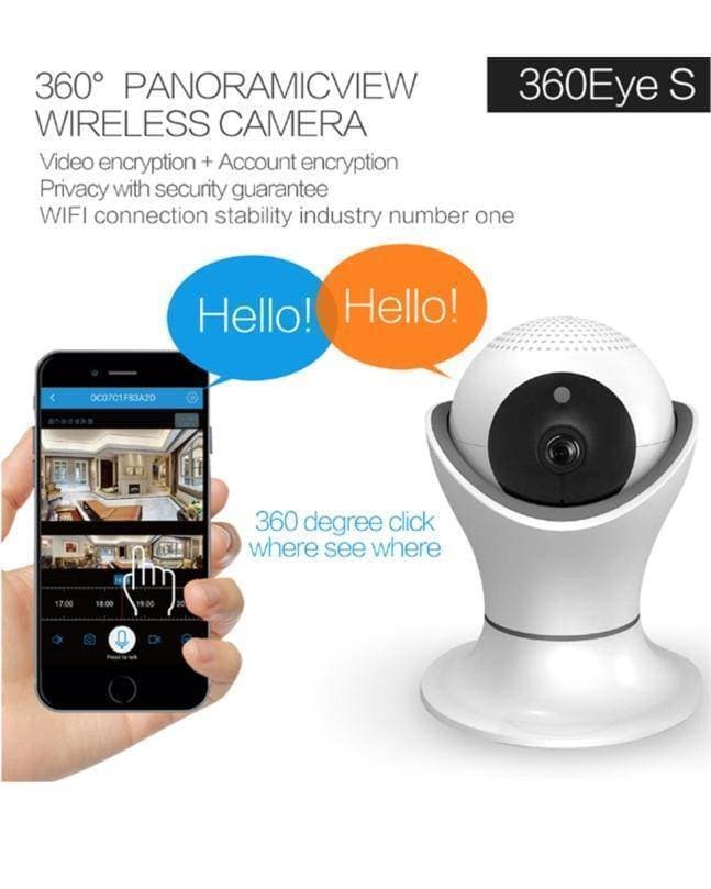 3D Navigation 360 Panoramic Security Camera 1-piece