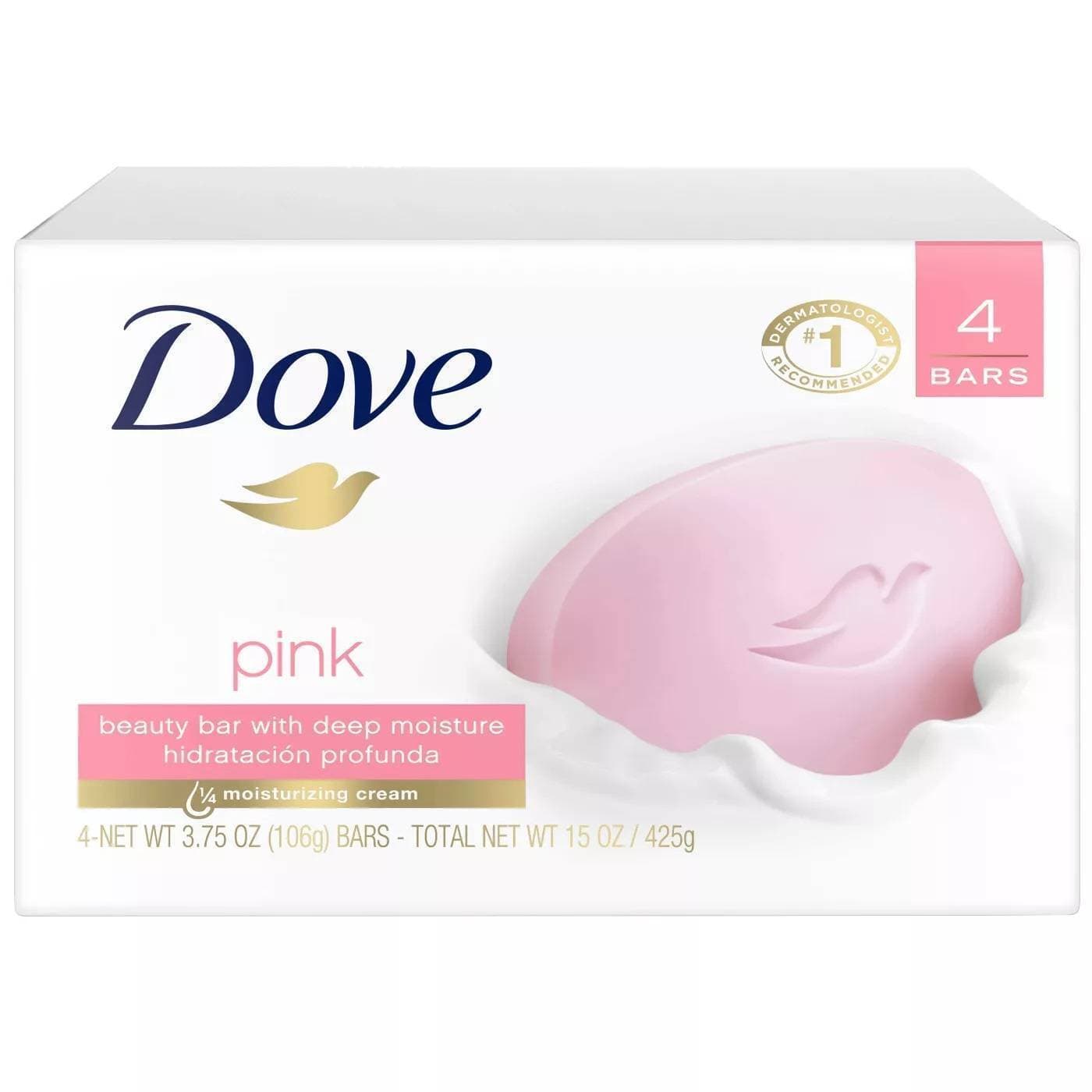 Dove Soap Pink Beauty Bar - 425g