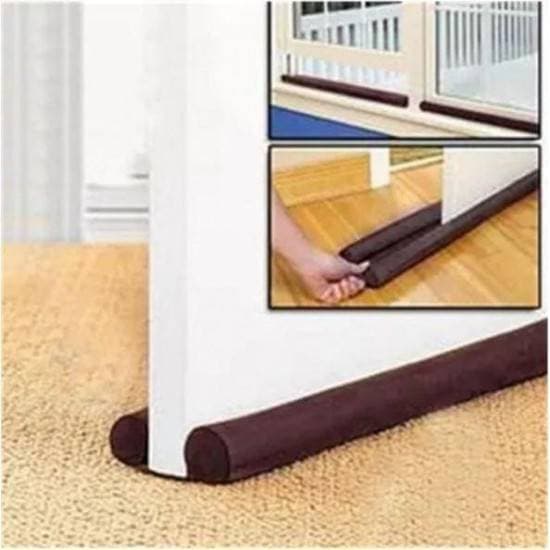 New Pack of 5 Door dust stopper Foam(40 inch) Brown