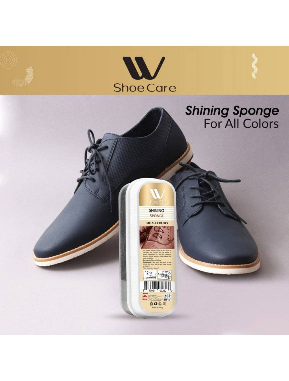 SHOE CARE SHINING SPONGE NEUTRAL