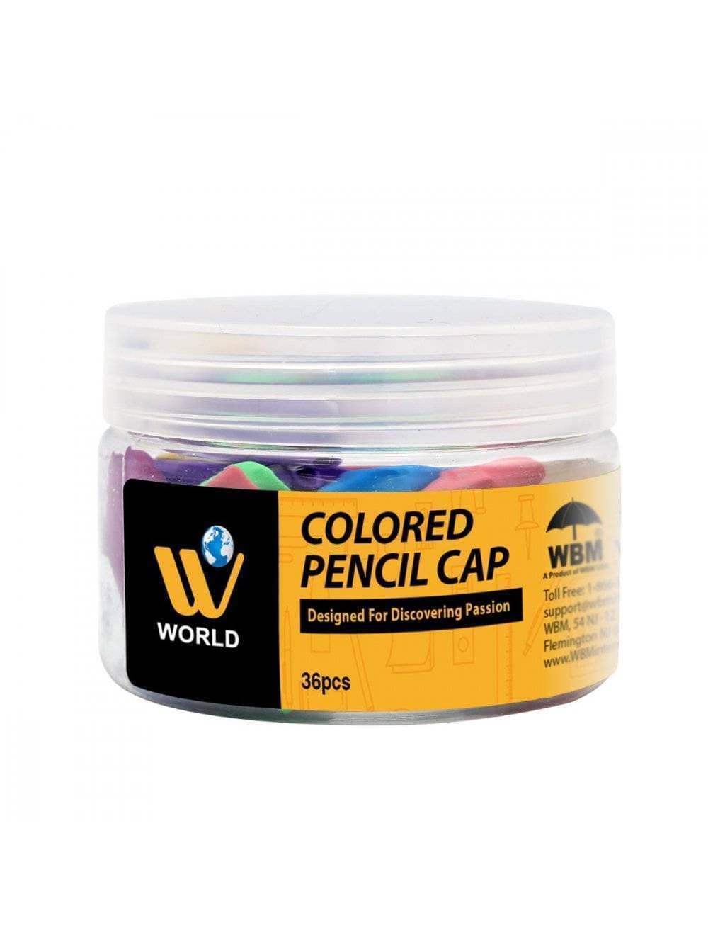 World Colored Pencil Cap 6 colors