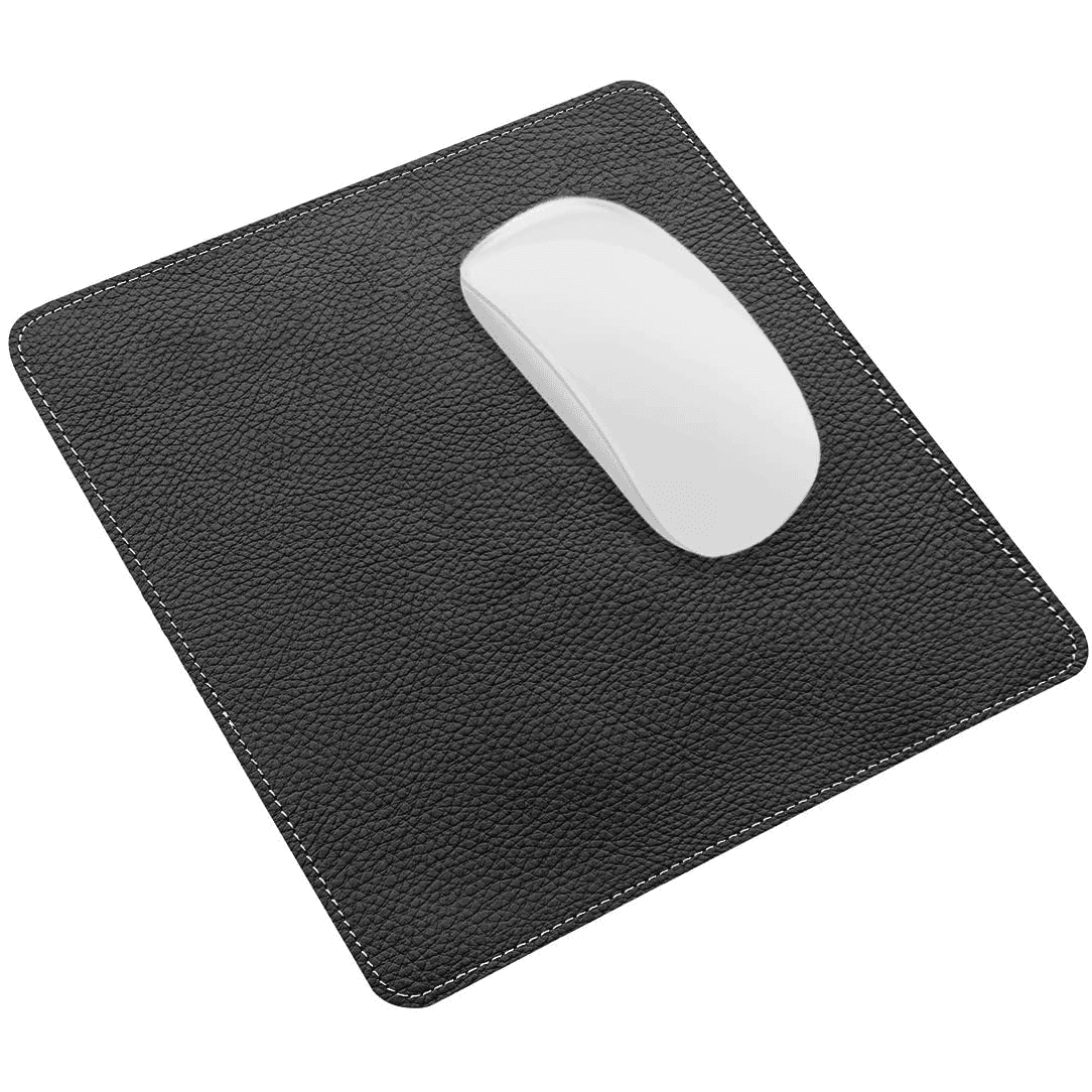 Leather Mouse Pad Mouse Mat for Office/Home (8.3 x 8.3)