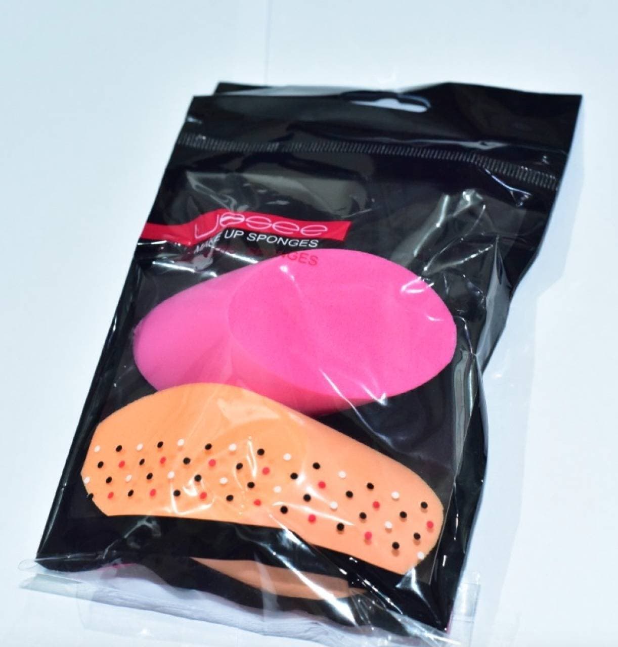 Face Sponge Cleaning Puff Cleansing Facial Flutter Wash Face Pad, Beauty Blender Dropped Puffs Sponge, Soft Beauty Blender For Makeup Blending (Pack of 2)