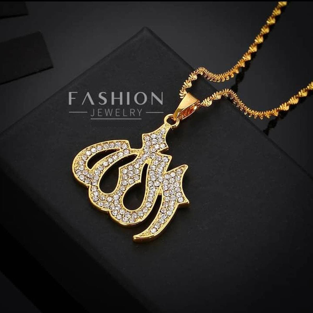 ALLAH Pendant For Unisex – Golden