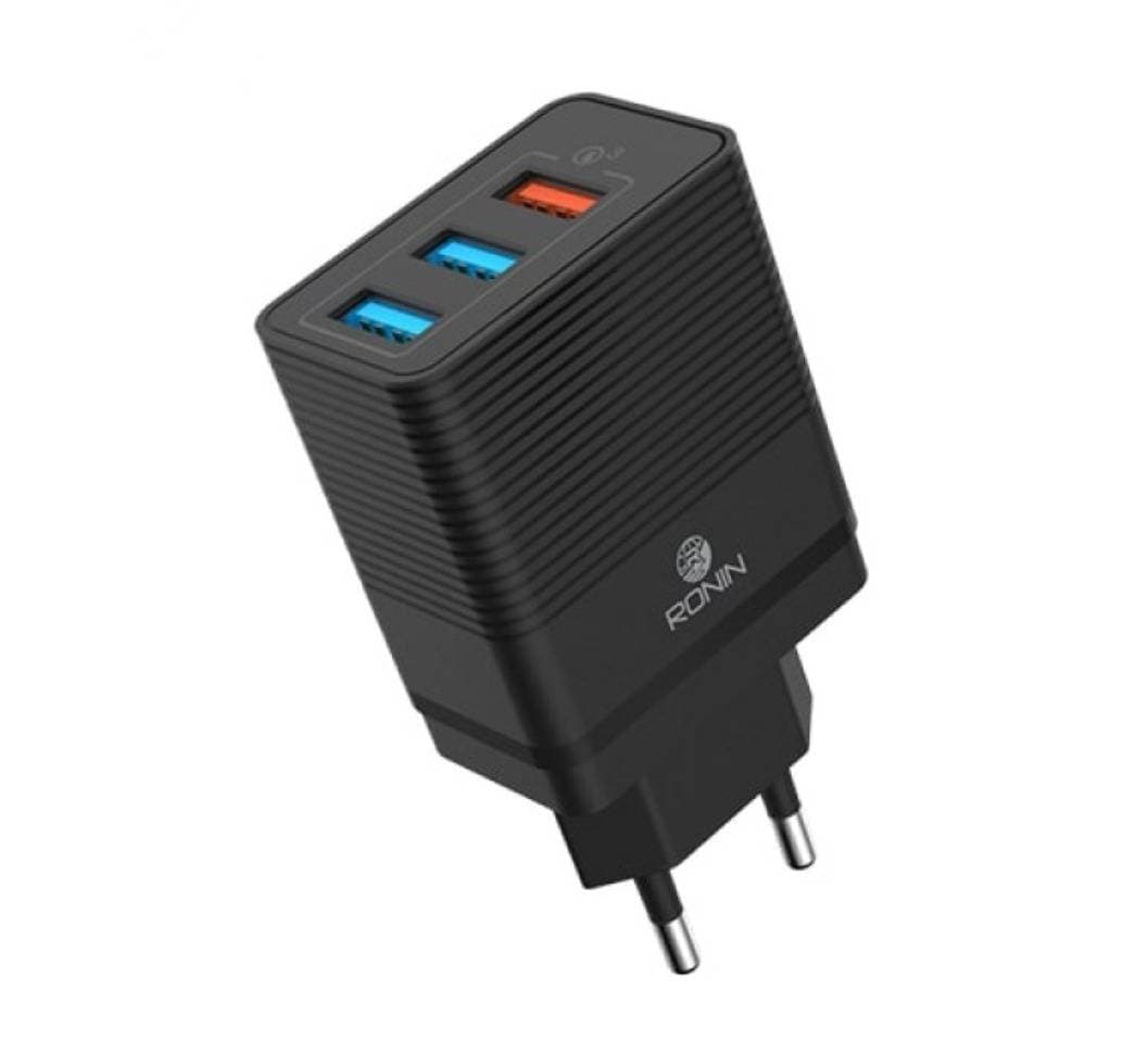 Triple Port Qc 3.0 Rapid Charger 5.4A iPhone, Android