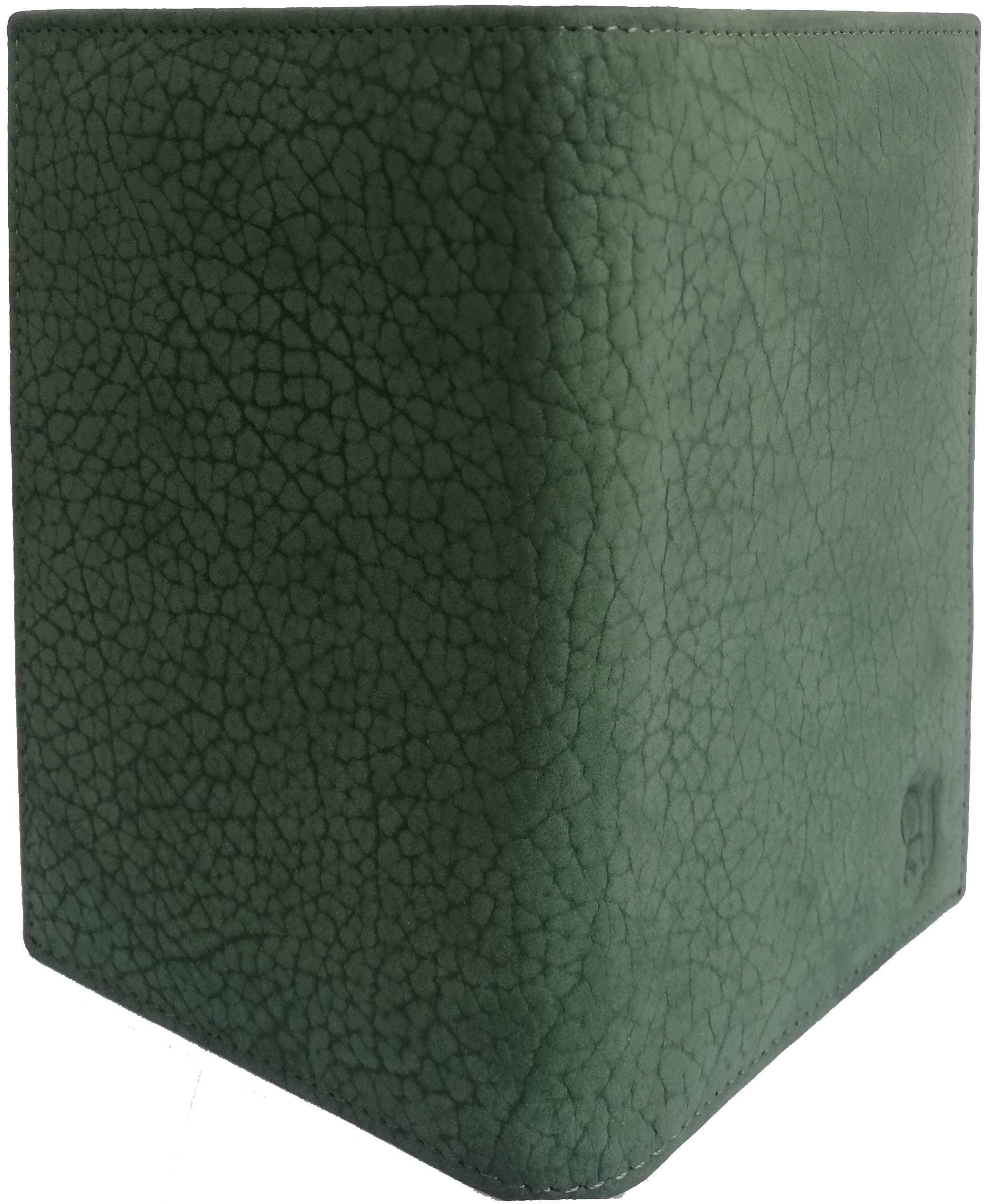 Wallet For Men Genuine Leather Passport Holder  Made In Pakistan - Green Color