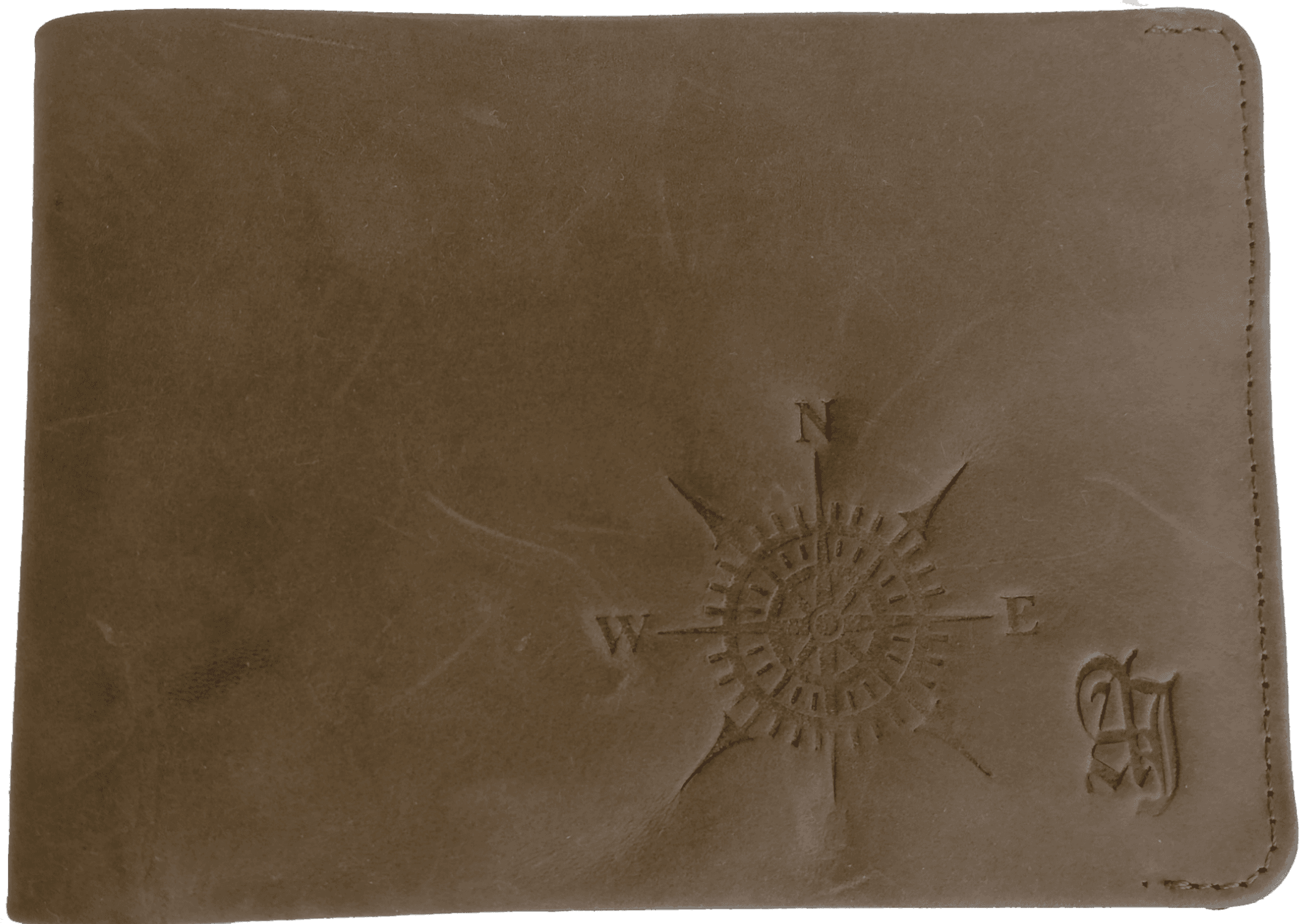 Wallet For Men Genuine Leather - Dark Brown Color