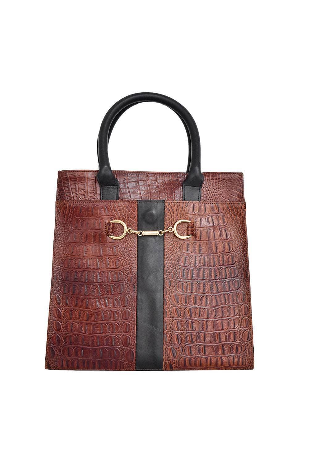 Cow Leather Top Handle Bag Art No:788 - 1-Piece