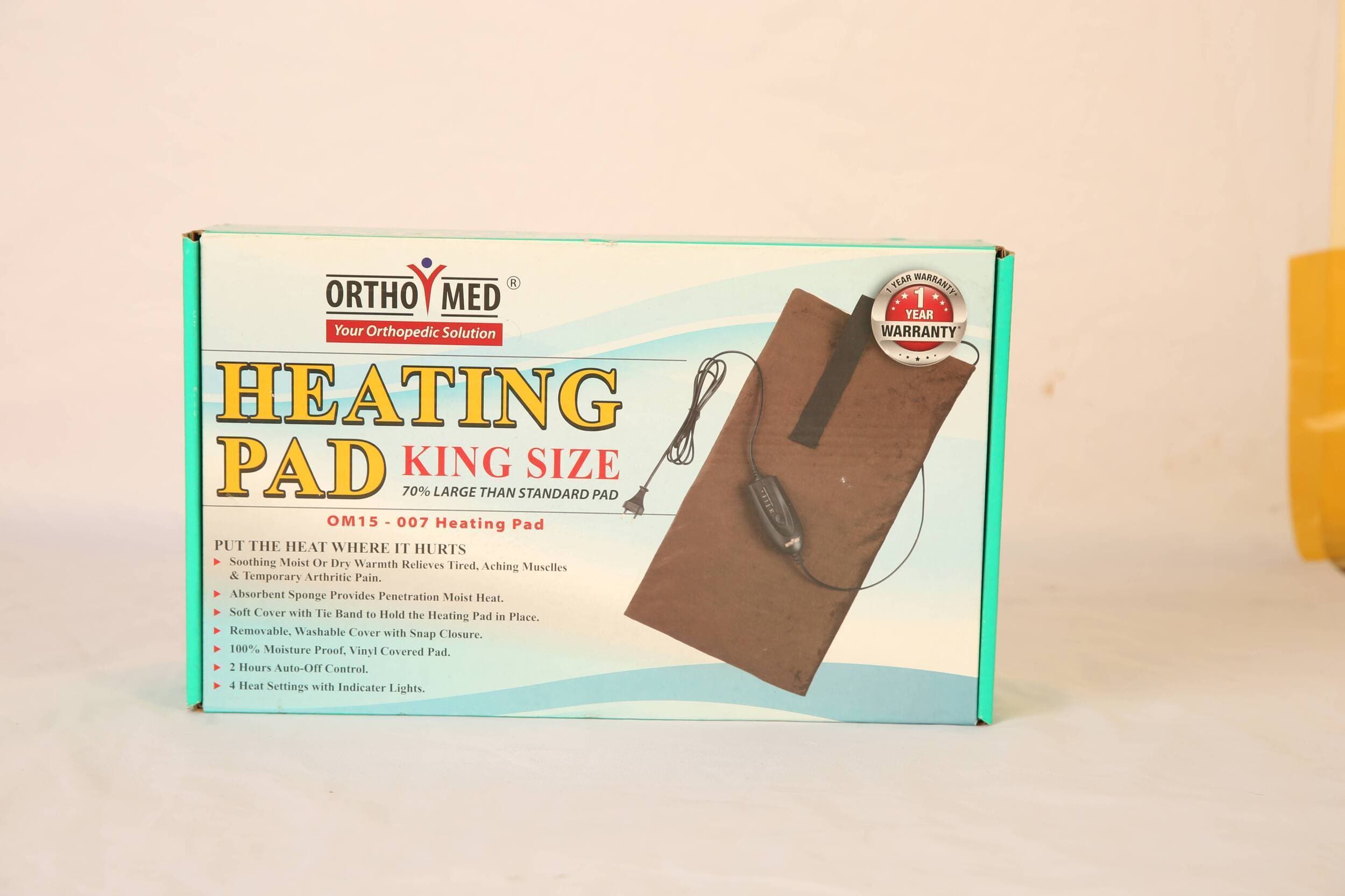 Orthomed Heating Pad King Size 70 % Larger