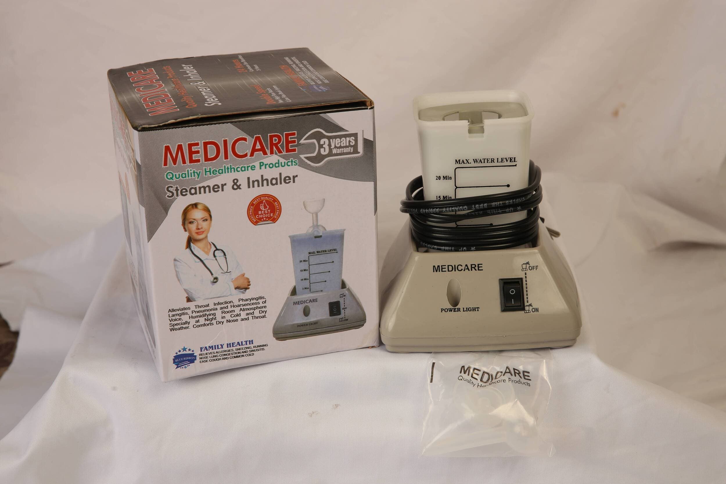 Medicare Steamer and Inhaler