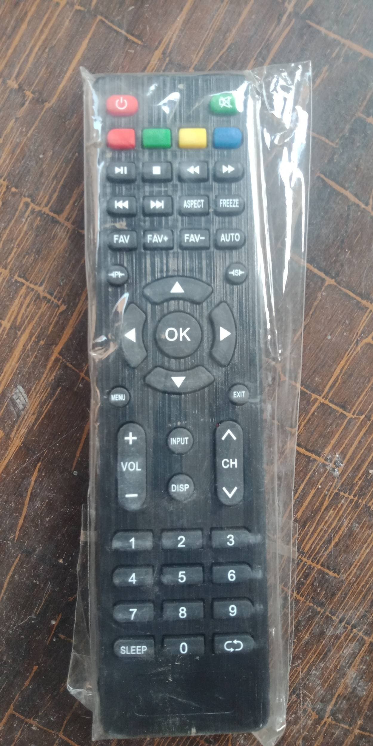 China LCD Remote - Black