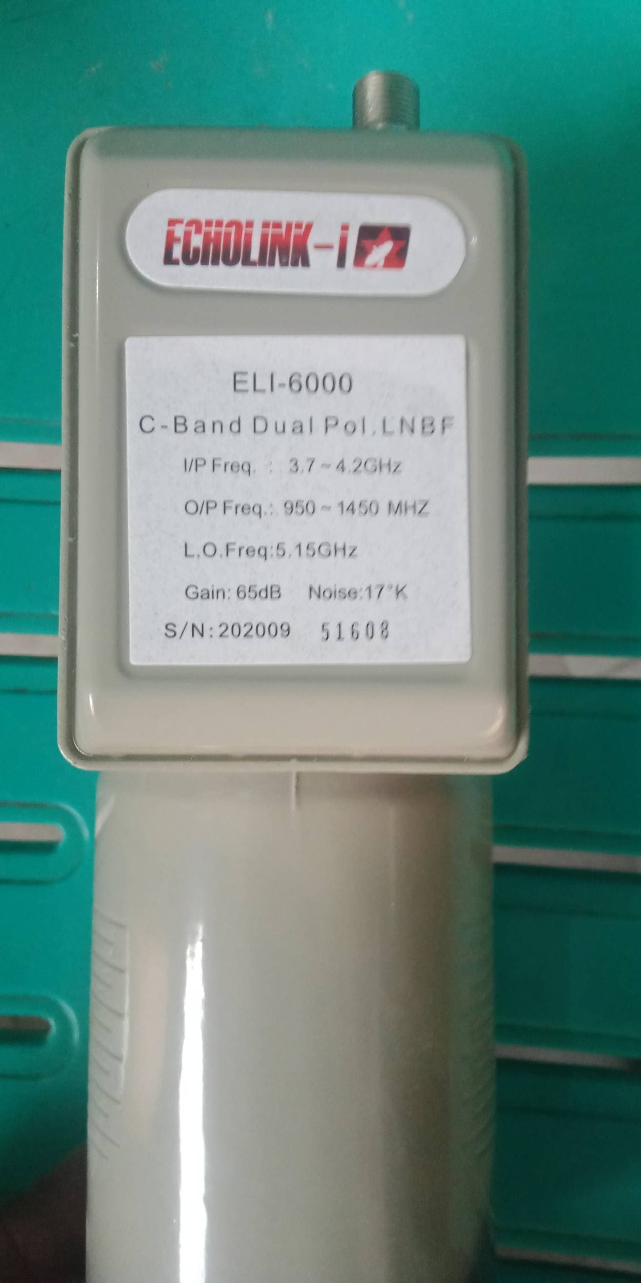 Echolink C-BAND SINGLE LNB