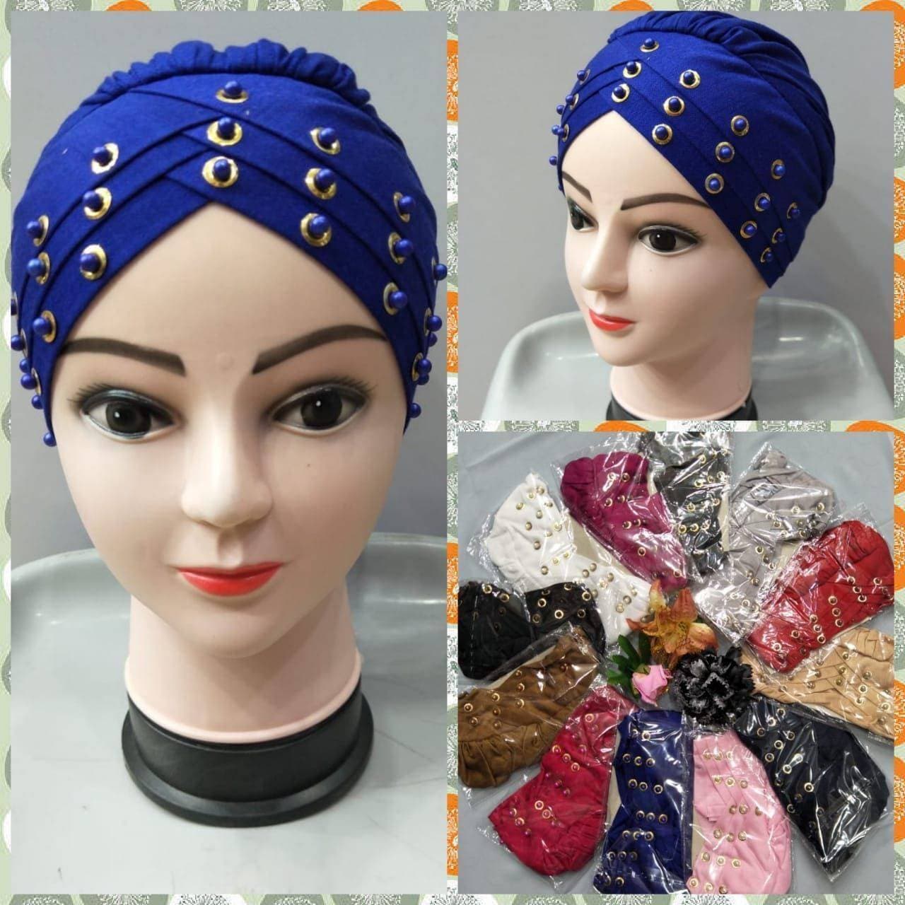 Fancy Hijab Caps - 1 Piece