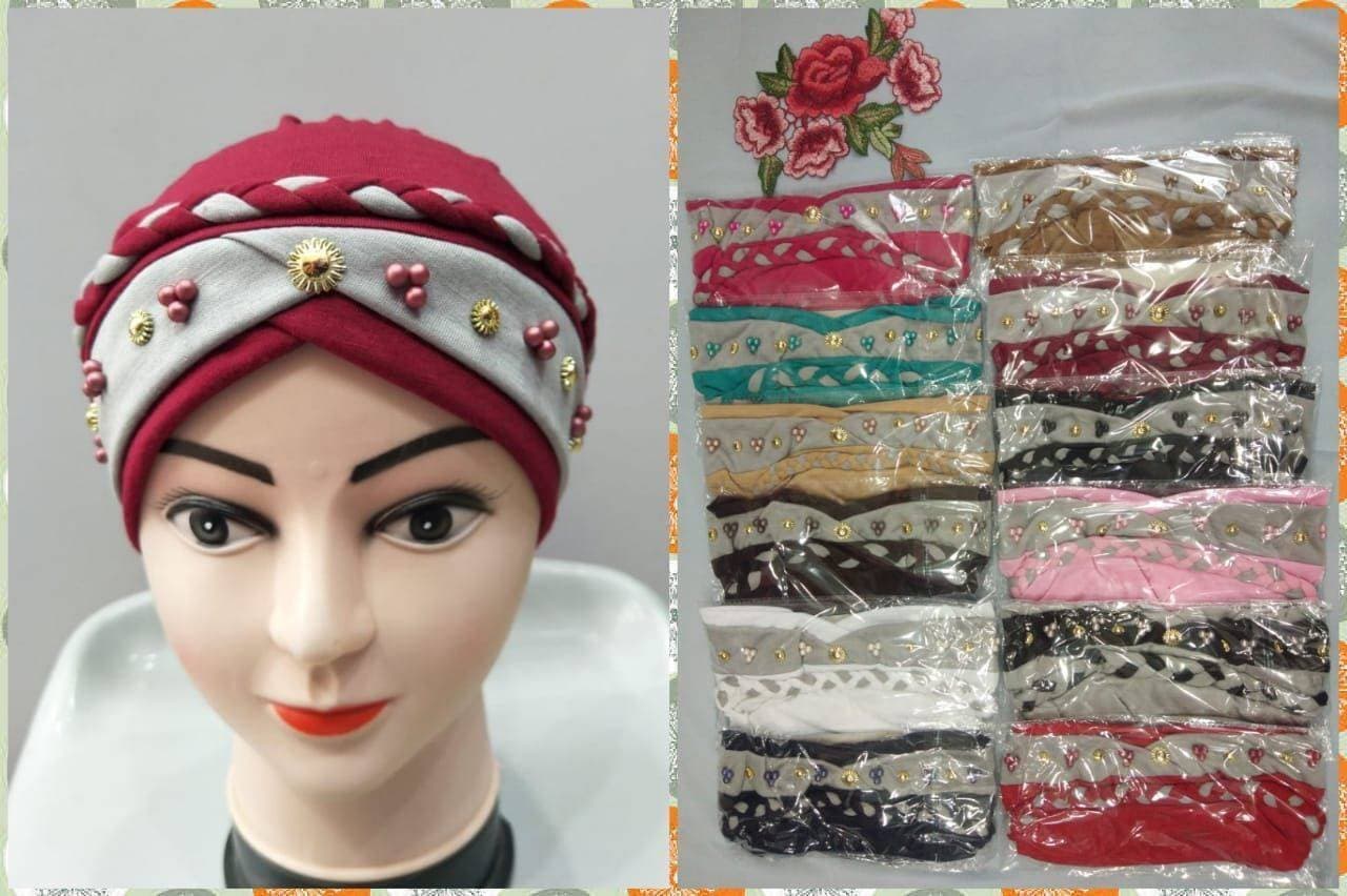 Fancy Hijab Caps - 1 Piece