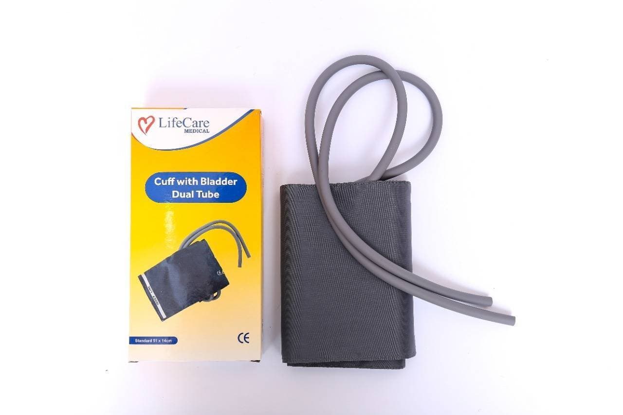 LifeCare BP Monitor's Cuff With Bladder With Dual Tube Connectors