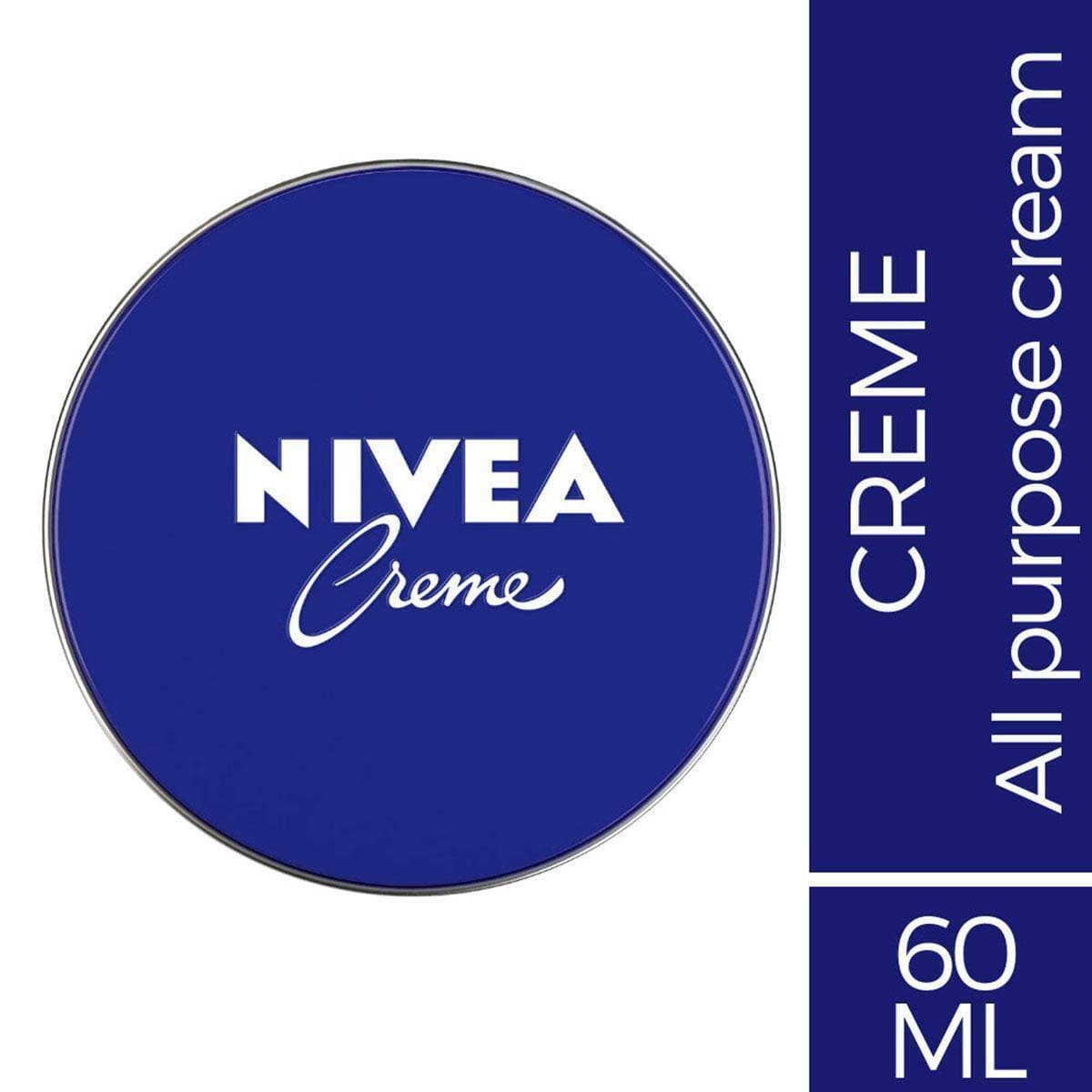 Original Nivea Cream For All Purposes , Moisturizer Cream , Tin 60ml