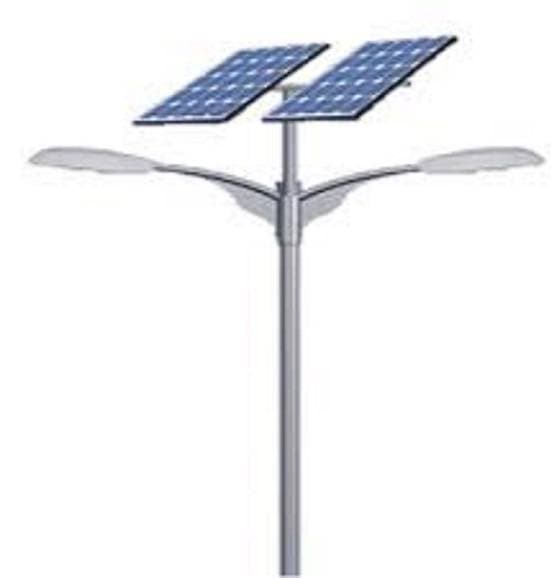 Street Light & Solar Poles With Base Plate