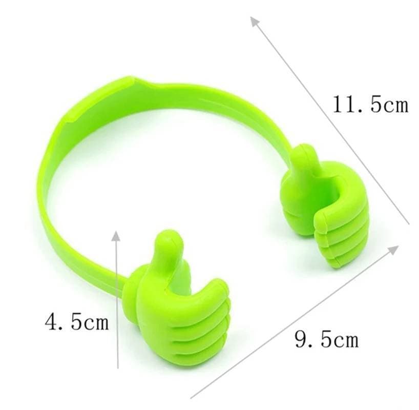 Fimilef Universal Lazy Tablets Phone Holder Flexible Mobile Cell Phone Desk Desktop Table Mount Stand Portable Thumb Bracket