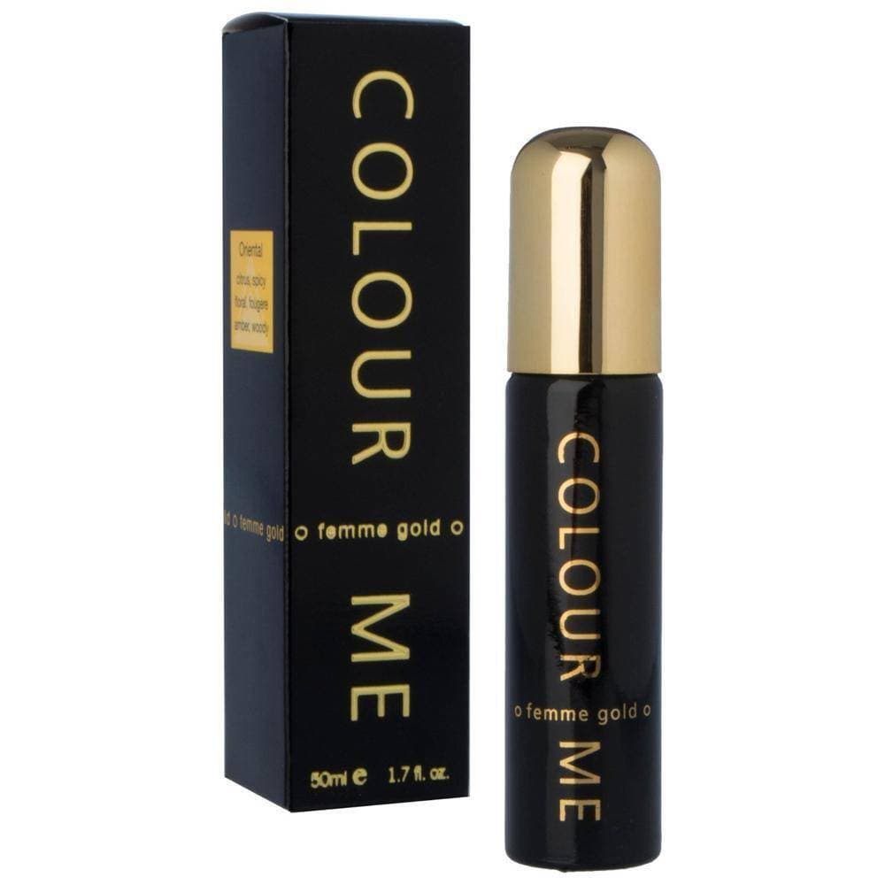 Colour Me Perfume for Women - 50 ml - Black Gold
