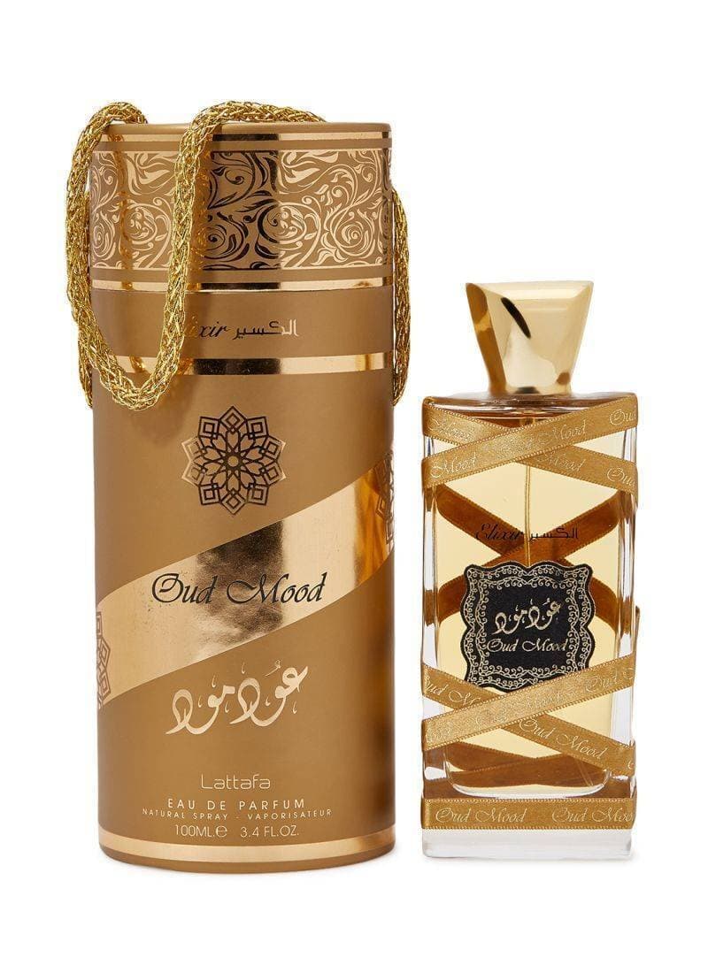 Lattafa Oud Mood Elixir Arabic Perfume for Unisex - 100 ml - Brown