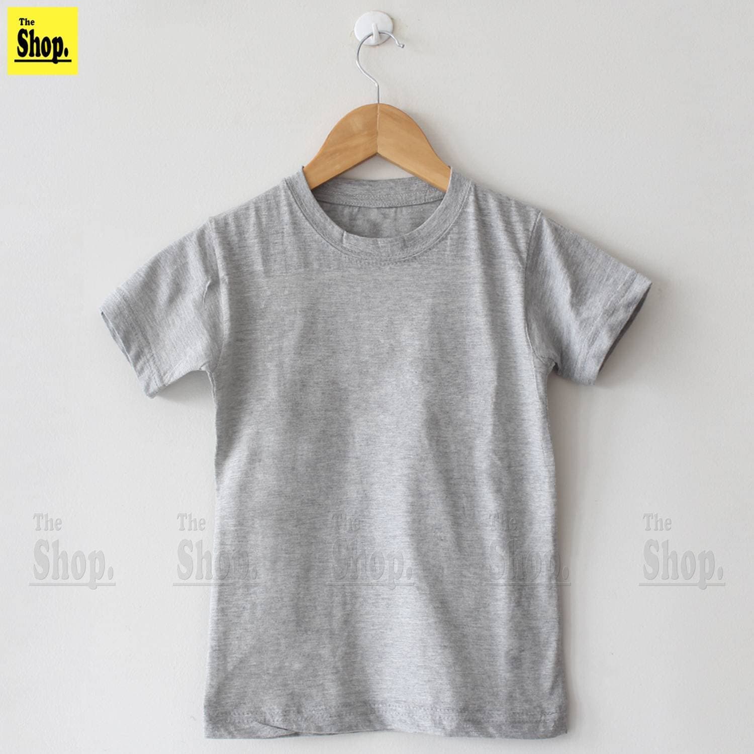 Basic Round Neck Half Sleeves Grey T-Shirt For Men - HG-T1