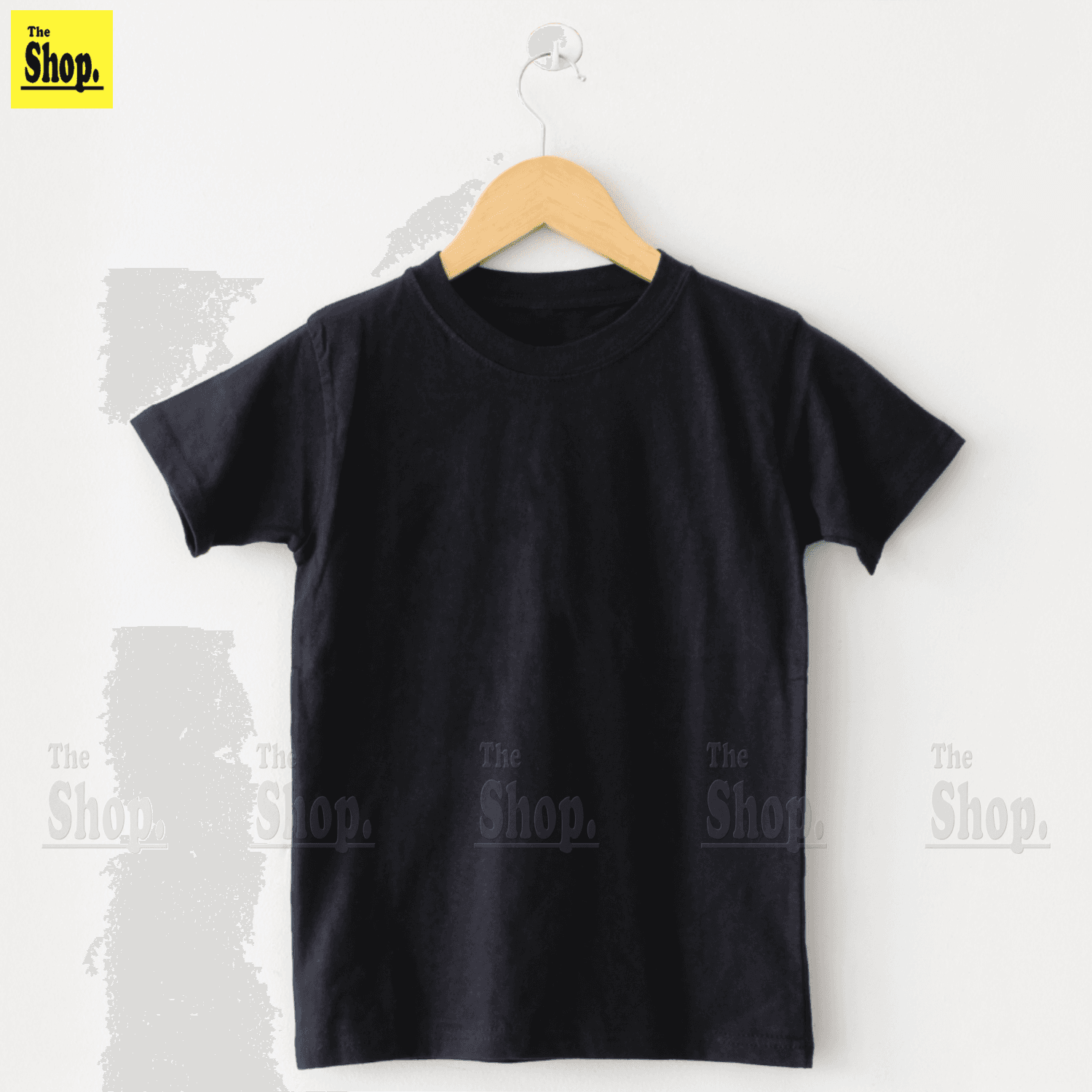 Black O-Neck Trendy Basic T Shirt For Men - BO-T1