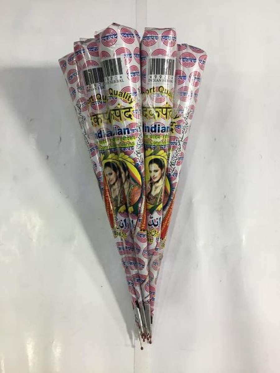 Pack of 12 INDIAN Emergency Hina Cone Mehndi Without any Chemical