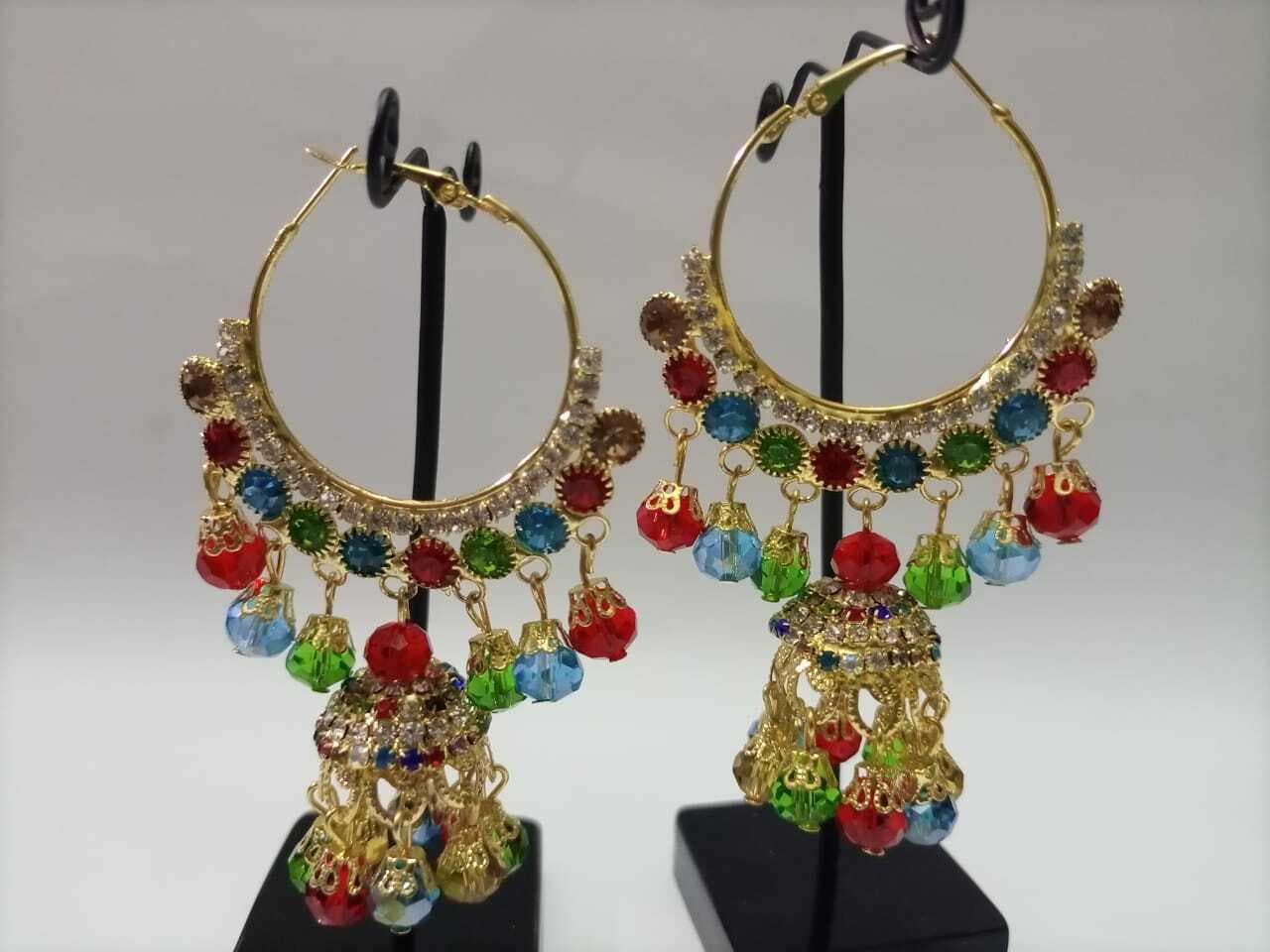 Elegant Trendy New Multicolor Earrings For Girls