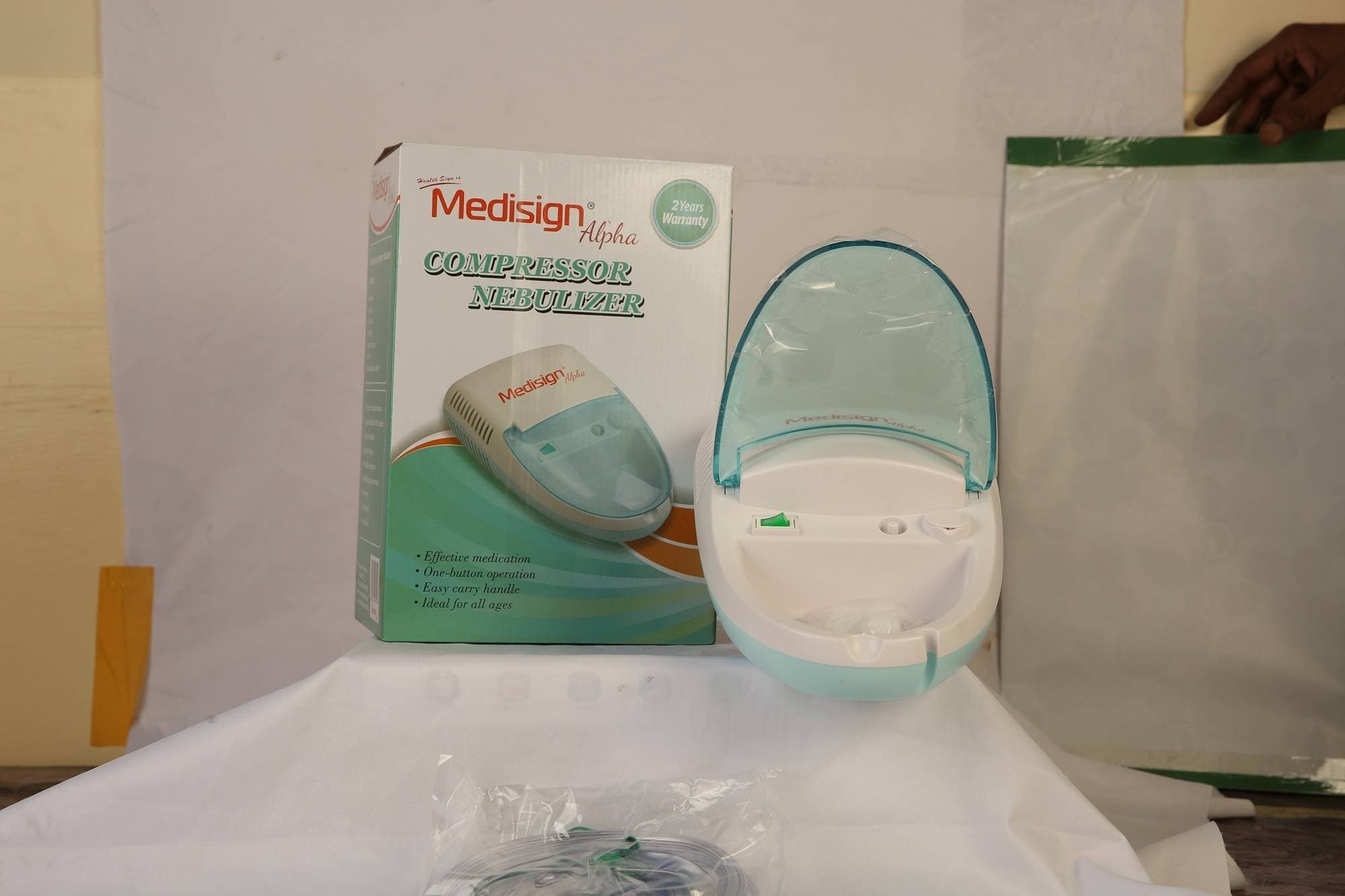 Medisign Alpha Compressor Nebulizer Machine For Infant, Children And Adults With Nebulizer Mask at best price
