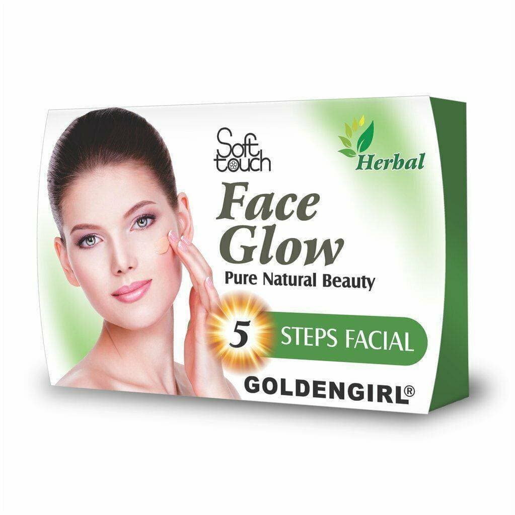 Soft Touch Face Glow Facial Kit - 5 Steps Facial Kit