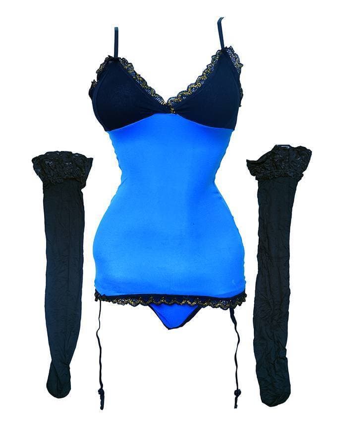 Bikini Nighty Set - Blue Color