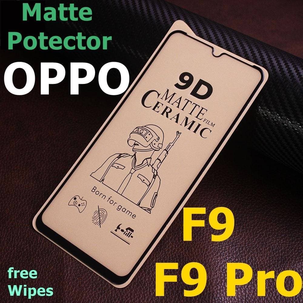 Oppo F/F9 Pro 9D/11D/21D Ceramic Matte Protector - 1 Piece