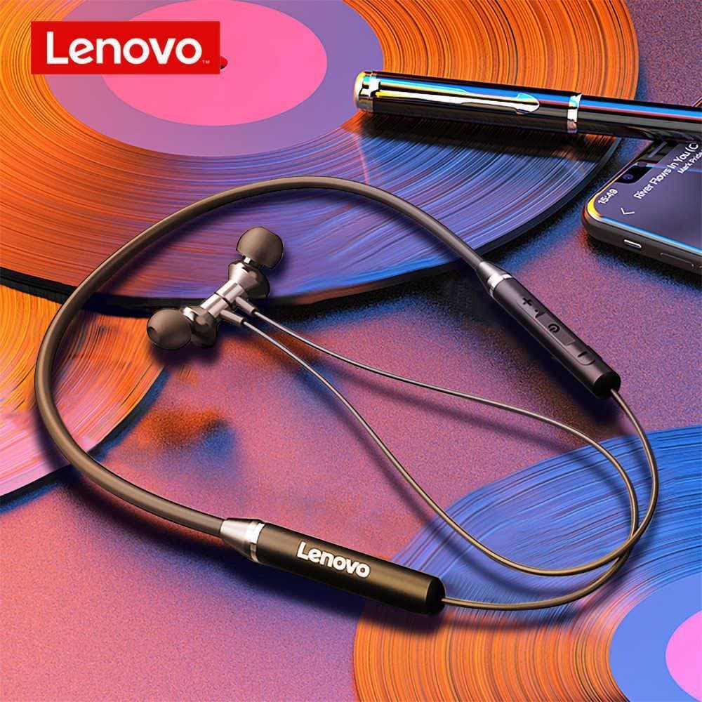 Lenovo HE05 Bluetooth Neckband - Black