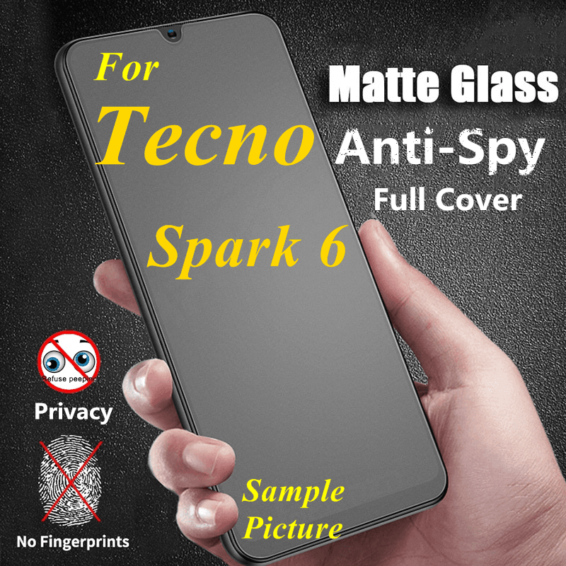 Tecno Spark 6 9D/11D/21D Ceramic Matte Protector - 1 Piece